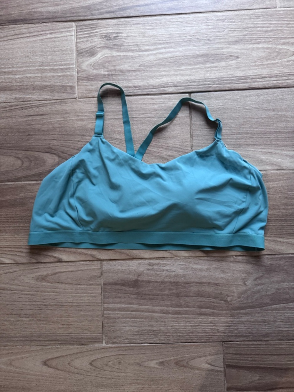 Old Navy Plus Size 4x Comfort Stretch teal/turquoise Bralette - Women NWOT